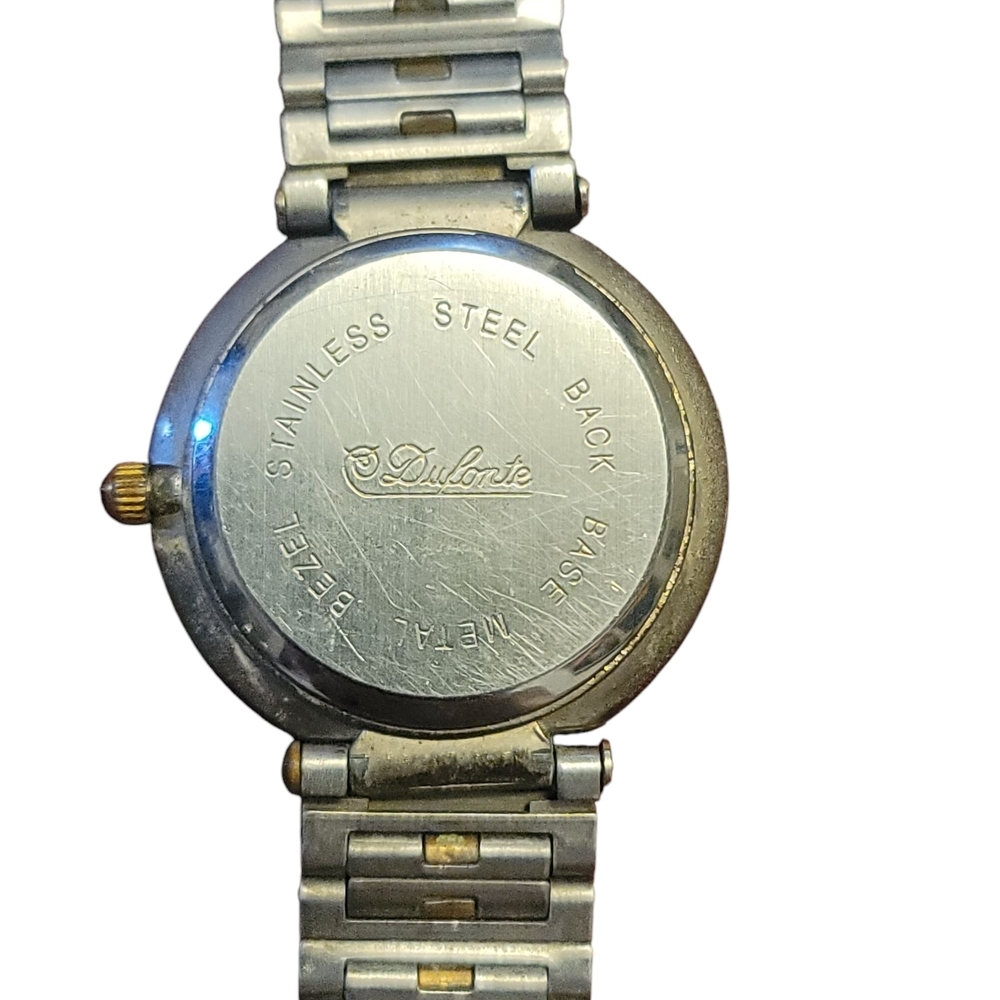 Lucien Piccard Gold and Silver Watch with Two-Tone Design - Picture 7 of 8